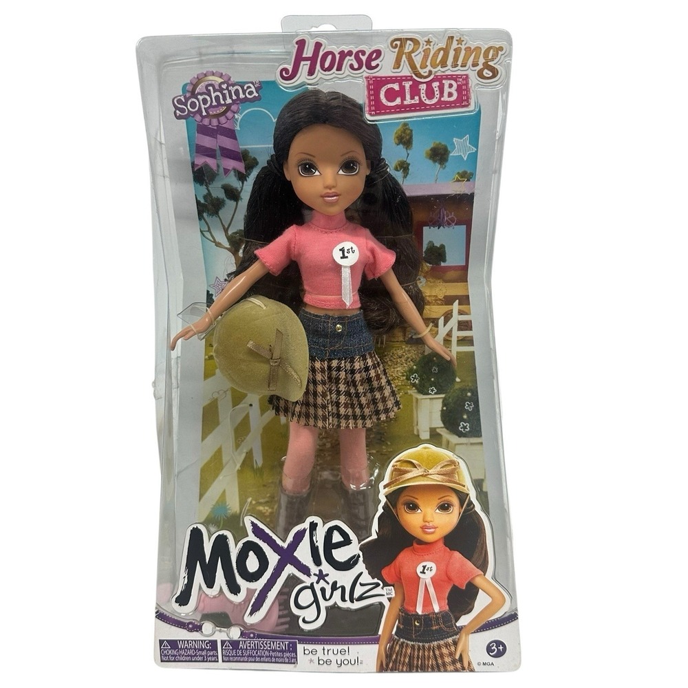 MGA MOXIE GIRLZ Horse Riding Club Sophina Doll New Sealed